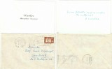 A4602N Nicolae, Mitropolitul Banatului către profesorul Vasile Popeangă din Arad, carte de vizită cu nota sa olografă, 1980