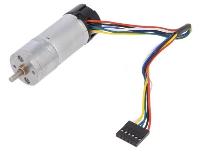 Motor DC cu Codificator și Transmisie HP 12V 47:1 Metal foto