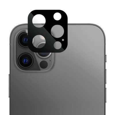 Folie de protectie camera iPhone 12 Pro Lito Negru foto