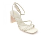 Sandale elegante ALDO albe, STELLARE 121, din piele naturala