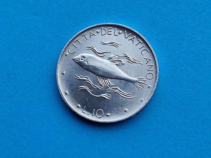 10 Lire 1971 Vatican-UNC-RAR