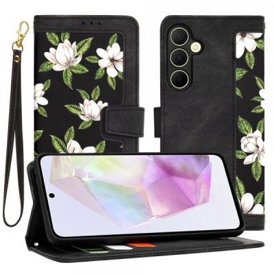 Husa pentru Samsung Galaxy A35 5G A356, Techsuit, FlipCraft, Neagra foto