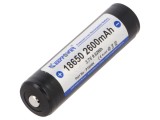 Acumul: Li-Ion 18650,MR18650 3,7V 2600mAh &Oslash;18,7x69mm