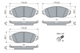 Placute Frana Disc Bosch 0986424628 Audi Cupra VW Arteon Formentor Golf Passat Q3 Tiguan Allspace
