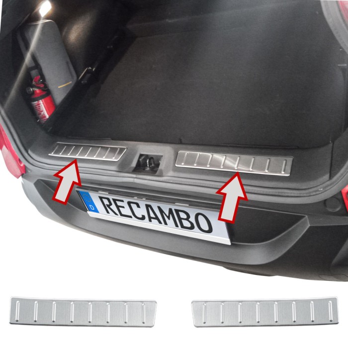 Ornamente protectie portbagaj interior mat pentru Renault Kadjar din 2015-2022