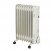 Radiator electric cu ulei Kingfisher, 2000W, 9 elementi, 640x430x145 mm, 3 trepte, protectie supraincalzire, crem