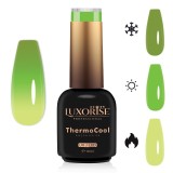 Oja Semipermanenta Termica 3 Culori LUXORISE ThermoCool - Citrus Cooler 10ml