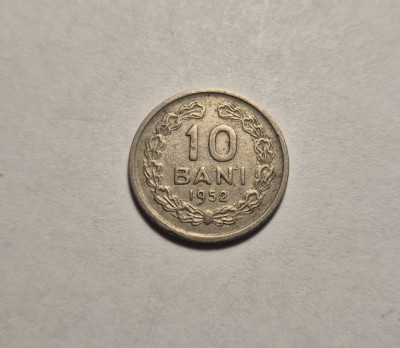 10 bani 1952 foto