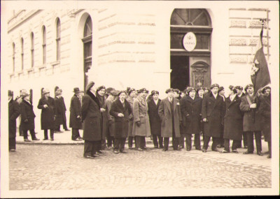 HST P1537 Poză Teodor Neș veterani Oradea Gojdu anii 1930 foto