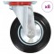 vidaXL Roți pivotante, 8 buc., 160 mm 277986