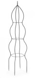 Cumpara ieftin Suport plante metal gri antracit Jemma 34.5x34.5x174 cm