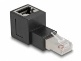 Adaptor de retea RJ45 Cat.6A in unghi 90 grade sus, Delock 87861