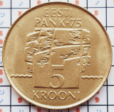 1089 Estonia 5 Krooni 1994 National Bank km 30 UNC