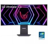 Monitor LED LG Gaming UltraGear 45GS95QE-B Curbat 39 inch UWQHD OLED 0.03 ms 240 Hz HDR FreeSync Premium Pro &amp;amp; G-Sync Compatible