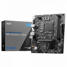 Mb msi pro h610m-e lga1700 ddr4