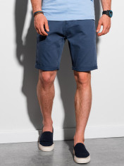 Pantaloni scurti casual barbati W303 - albastru foto
