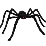 Paianjen decorativ Halloween 90 cm, realist, cu picioare flexibile