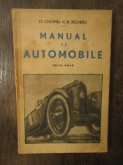 MANUAL DE AUTOMOBILE-C.N.ZEGHERU foto