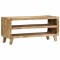 Gossi dulap tv, 105x46x32 cm, lemn masiv mango brut