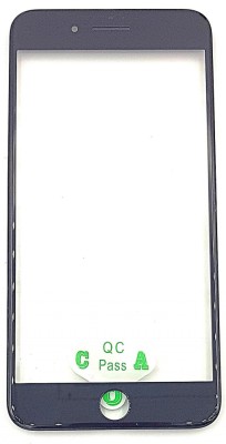 Geam cu Rama + OCA iPhone 7 Plus BLACK foto