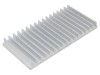 Radiator extrudat cu aripioare 70x150x15mm 2.5K/W