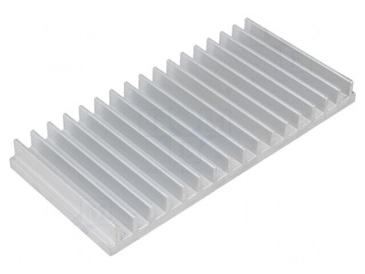 Radiator extrudat cu aripioare 70x150x15mm 2.5K/W foto