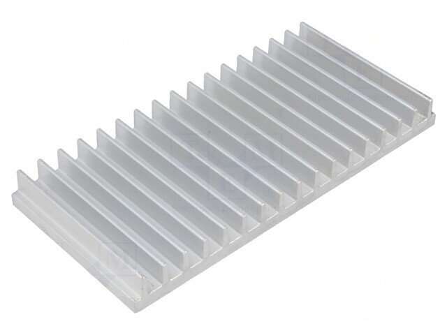 Radiator extrudat cu aripioare 70x150x15mm 2.5K/W