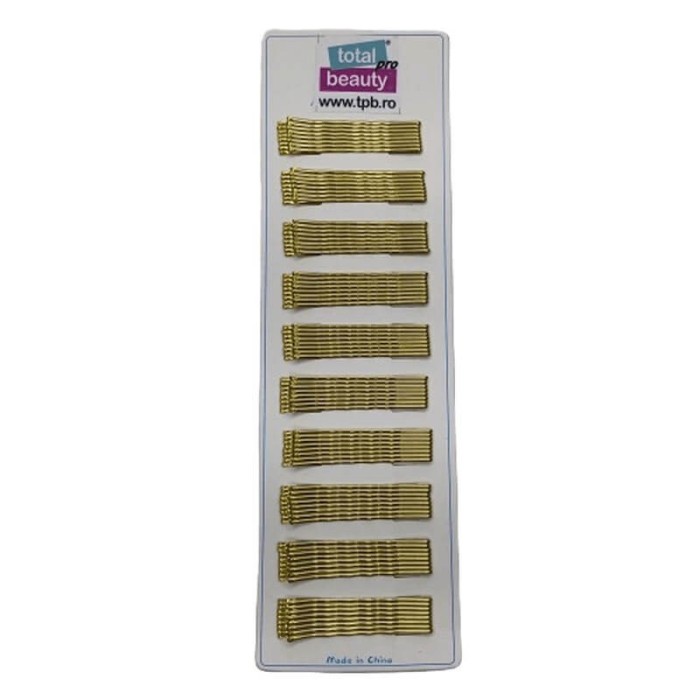 Agrafe Păr Aurii &ndash; Set 80 Bucati