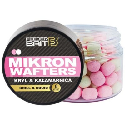 Wafters Feeder Bait Mikron 6mm, 25ml, Krill &amp;amp; Squid foto