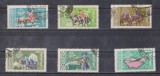 A12 S4 10 - Timbre foarte vechi - Mongolia - sporturi nationale, Sport, Stampilat