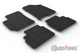 Set covorase auto din cauciuc Hyundai Kona Sx2 / Hybrid Suv 01.2023- (pentru modele cu cutie automata) AutoDrive ProParts, Gledring