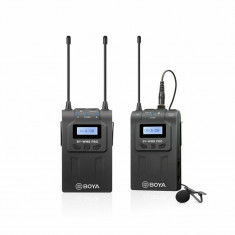 Microfon Lavaliera UHF Dual Channel Wireless, Boya BY-WM8 Pro-K1 foto