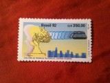 Serie 1 valoare Brazilia 1992 - Telecomunicatii
