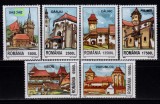 RO 2002 ,LP 1582 ,&quot; Cetati sasesti-Transilvania&quot;,serie cu EROARE catalogata, MNH