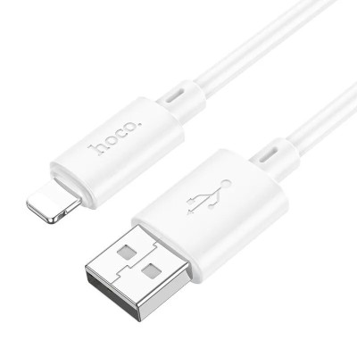 Cablu Hoco 1M Alb X88 USB-A la Lightning foto