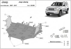 Scut motor metalic Jeep Liberty 2008-2012 foto