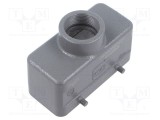 Carcasă aluminiu HARTING Han Hv E&reg; 16B IP65 pentru conectori HDC