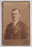CDV Atelier Romania Sibiu Hermannstadt Nagyszeben Eugen Sieblich - Bărbat cu mustață