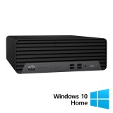 Calculator Refurbished HP ProDesk 400 G7 SFF, Intel Core i5-10400F 2.90 - 4.30GHz, 16GB DDR4, Placa Video Nvidia GeForce GT 605 1GB, 512GB SSD + Windo