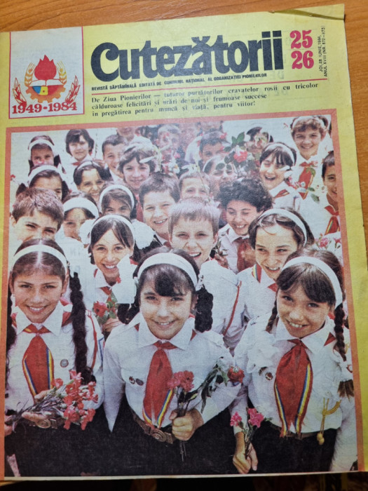revista cutezatorii - 28 iunie 1984-nr dublu,platourile buftea,art. jud.ialomita
