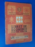 Cumpara ieftin RAR Carnet CEC autoTURISM aparțin&acirc;nd unor evrei Judaica