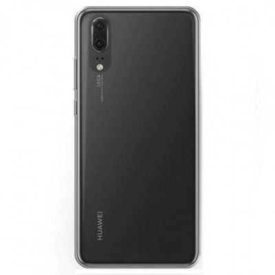 Husa silicon pentru Huawei P20 - Transparent foto