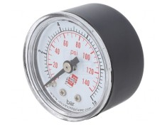 Manometru 0-10 bar pentru lichide și gaze, 40mm
