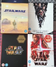 Star Wars (Episoadele I?VIII + Rogue One) Blu-ray ? stare impecabila foto