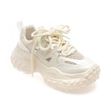 Pantofi sport GRYXX albi, 3169, din material textil