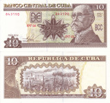 CUBA 10 pesos 2016 UNC!!!