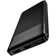 Acumulator extern HOCO J72, 10000 mA, Standard Charge (5V), Negru