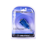 Cablu Convertor USB 2.0 - RS232, Oem