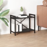 vidaXL Bibliotecă Stejar negru 60 x 30 x 48.5 cm Lemn compozit