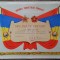 Diploma de onoare Uniunea Tineretului Comunist 1969